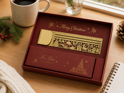 Festive Journal & Pen Gift Set – Halloween & Christmas Collection
