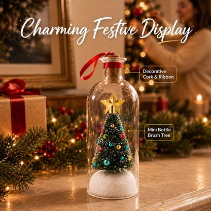 ⏰Hot Sale 50% Off - Recordable Christmas Tree Message in a Bottle