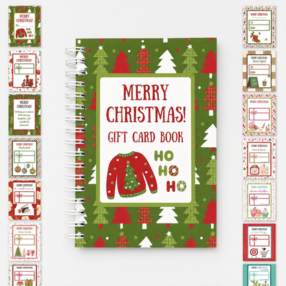 🔥 Ready for Christmas! 🎅 Christmas Gift Card Book 🎁