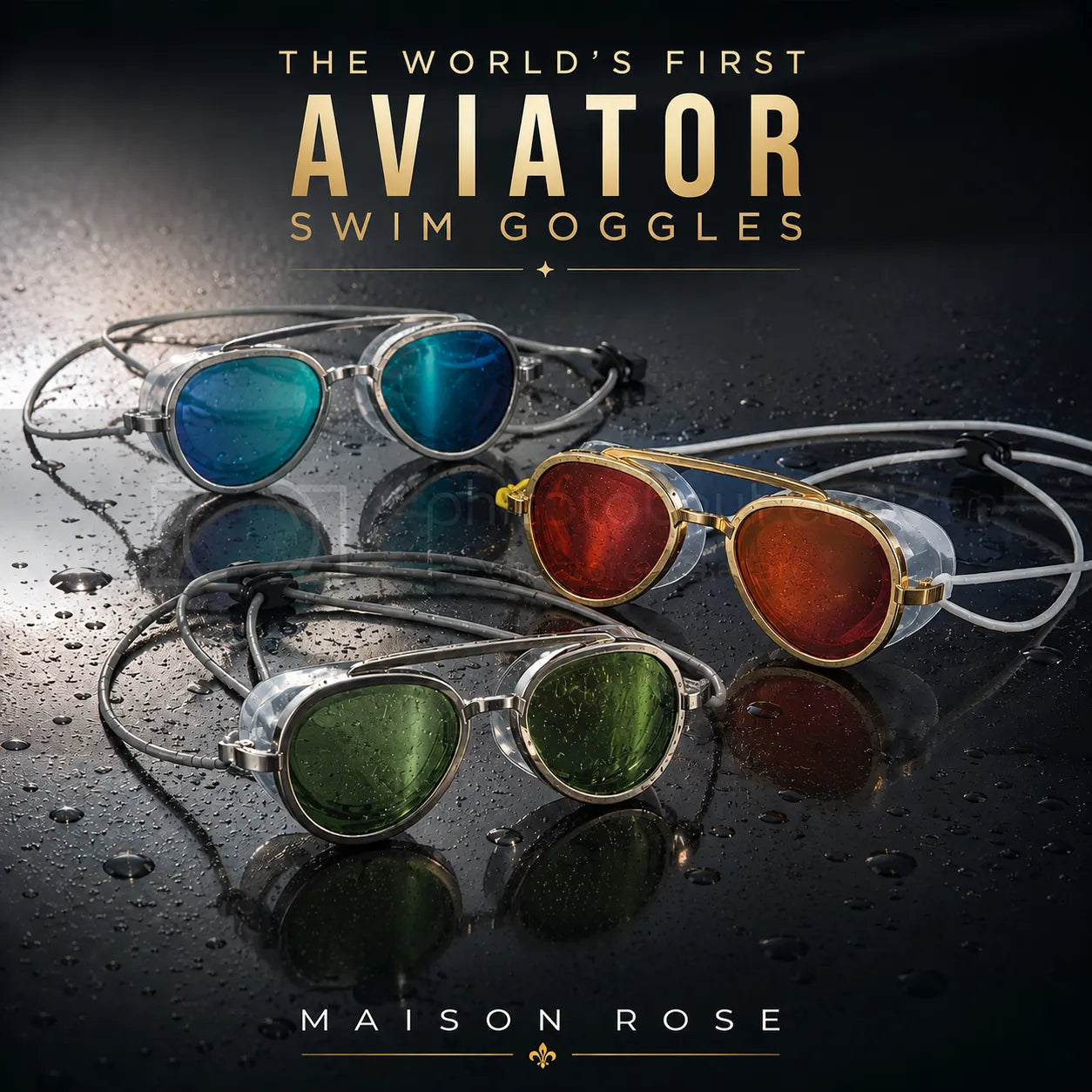 🏊 AquaAviator | Anti-Fog Goggles for Clear Underwater Vision