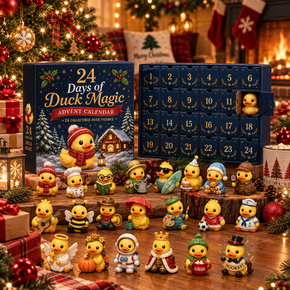 🐥 24 Days of Duck Magic Advent Calendar – 24 Collectible Christmas Duck Surprises