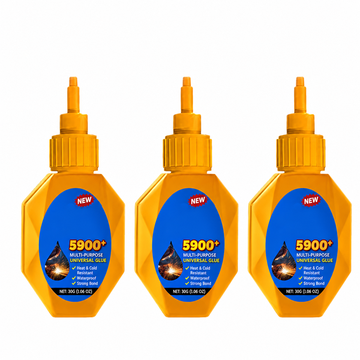 Quick-Dry Multifunctional Super Glue Adhesive