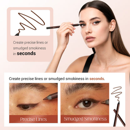 🔥BUY 1 GET 1 FREE💥24HR Waterproof Eyeliner Duo Sharpenable Eye Pencil💜