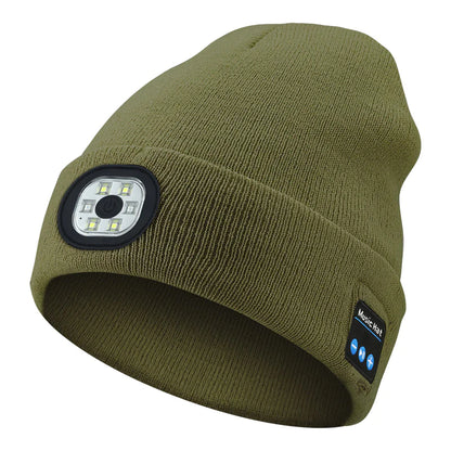 🎄Bluetooth LED Music Beanie