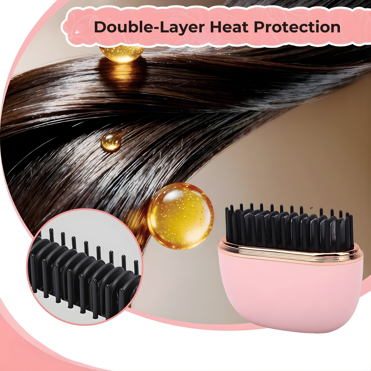 🔥54% OFF NOW!! Wireless Straight Hair Comb