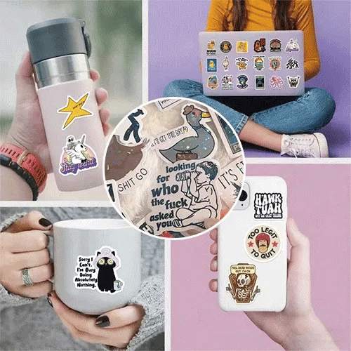 🎨💥 GET 50% OFF NOW! 130-Piece Funny Graffiti Stickers