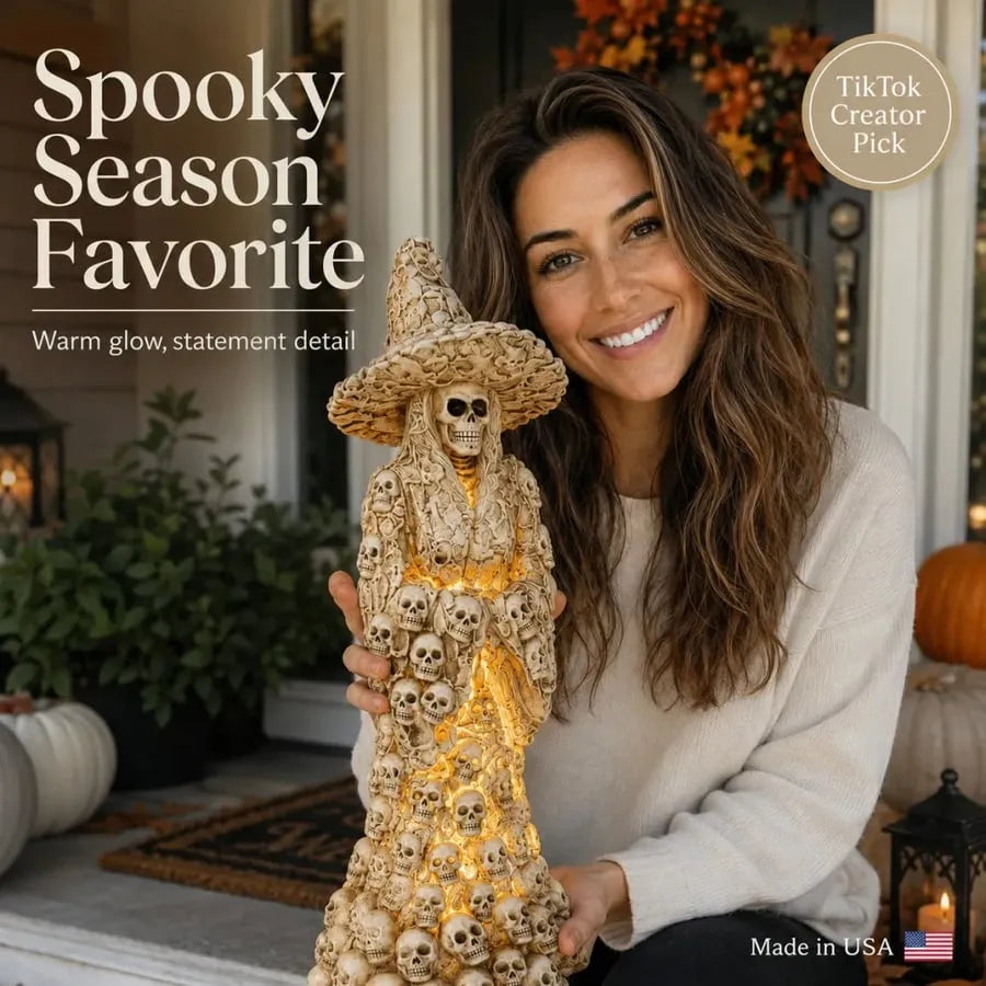 🔥Flash Sale 50% OFF-Skeleton Witch Ornament(🎁BUY 2 FREE SHIPPING)