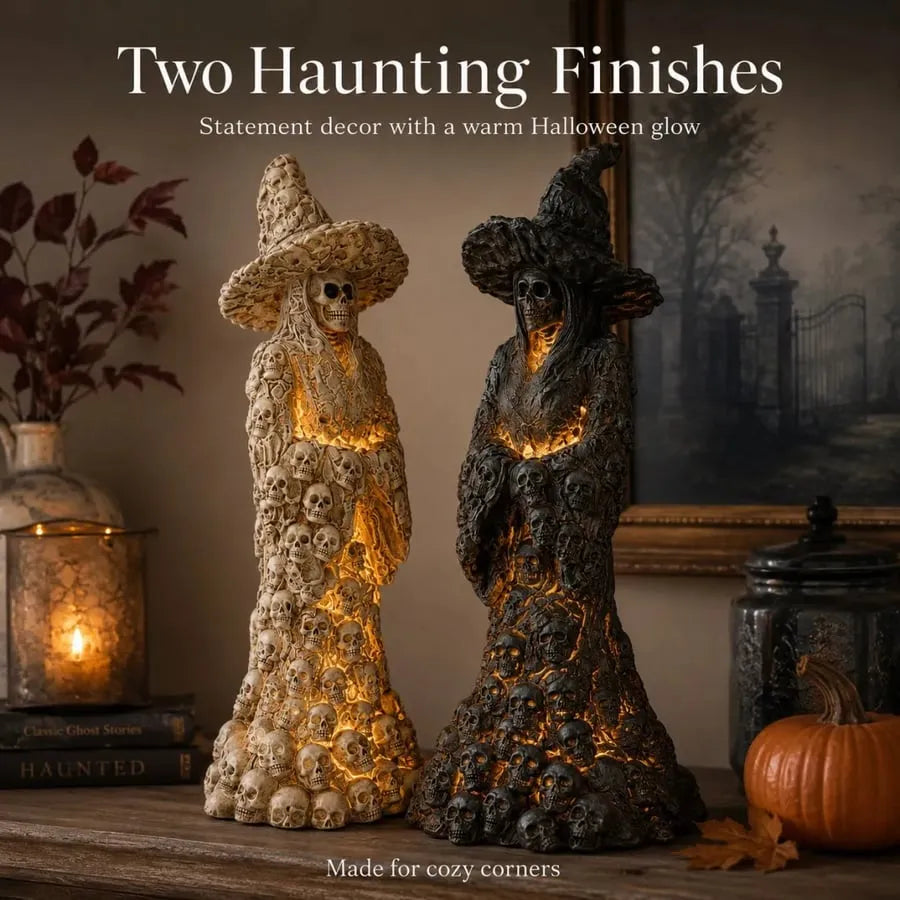 🔥Flash Sale 50% OFF-Skeleton Witch Ornament(🎁BUY 2 FREE SHIPPING)