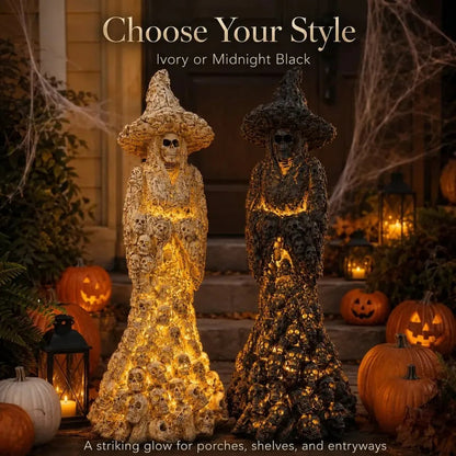 🔥Flash Sale 50% OFF-Skeleton Witch Ornament(🎁BUY 2 FREE SHIPPING)