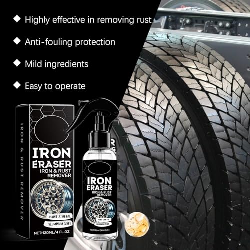 🚗⚡LIMITEDTIME ONLY 50% OFF! Iron Eraser Rust Remover Spray