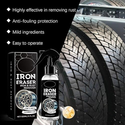 🚗⚡LIMITEDTIME ONLY 50% OFF! Iron Eraser Rust Remover Spray