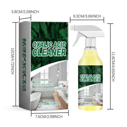 ✨✨ Buy 3 Free 2 - 🚽 Oxalic Acid Cleaner, Multipurpose Stain Remover Spray for Bathroom
