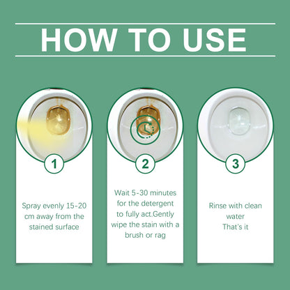 ✨✨ Buy 3 Free 2 - 🚽 Oxalic Acid Cleaner, Multipurpose Stain Remover Spray for Bathroom