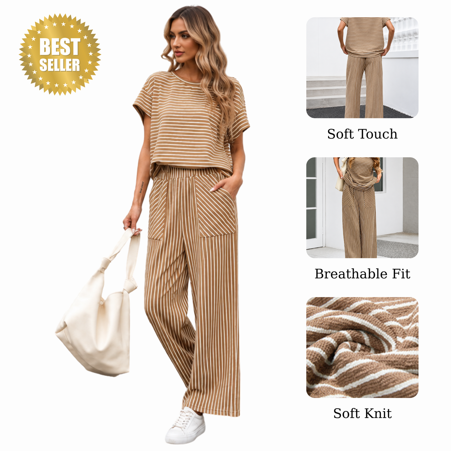 🔥Hot Sale Now — 50% OFF🏖️ Coastal Stripe Set