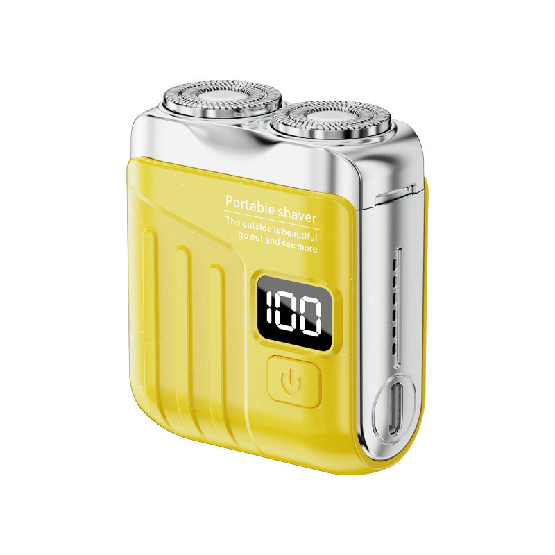 💥Hot Sale🔥Portable Rotary Dual Ring Electric Shaver