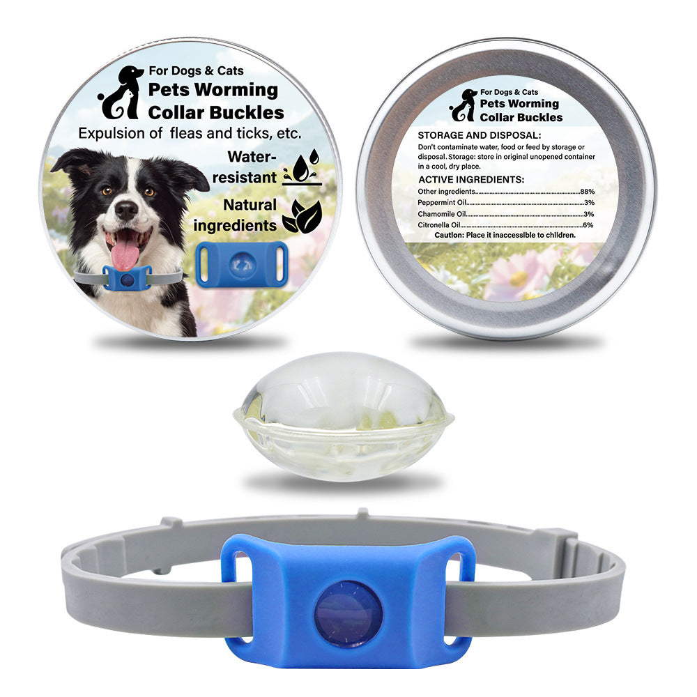 🔥Season Hot Sell! 🐾 Summer Essential Natural Flea & Tick Pendant for Dogs & Cats
