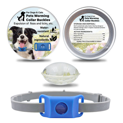 🔥Season Hot Sell! 🐾 Summer Essential Natural Flea & Tick Pendant for Dogs & Cats