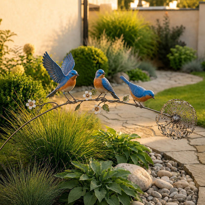 🔥 LAST DAY 50% OFF 🕊️ Garden Birds Memorial Stake – “Loved Ones Are Near”