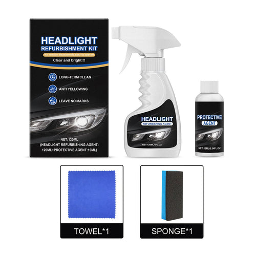 Buy 2 Get 1 Free🚘Automotive Headlamp Restoration Fluid, blurring enhanced crystalline coating refurbisher