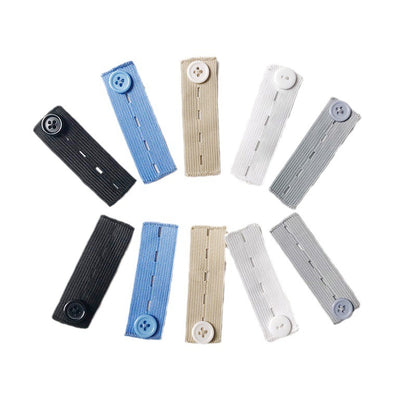👖 Elastic Waistband Extender Buttons – Adjustable Comfort, 10-Piece Set