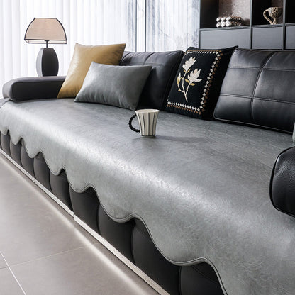 💎 Premium Sofa Seat Protector✨ Waterproof Faux Leather Cover for Everyday Protection