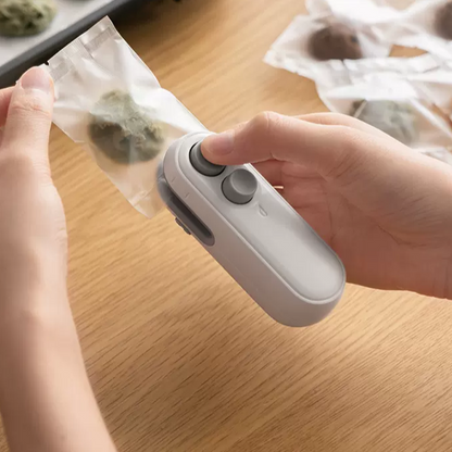 2-in-1 Mini Heat Sealer -  Seal & Cutter