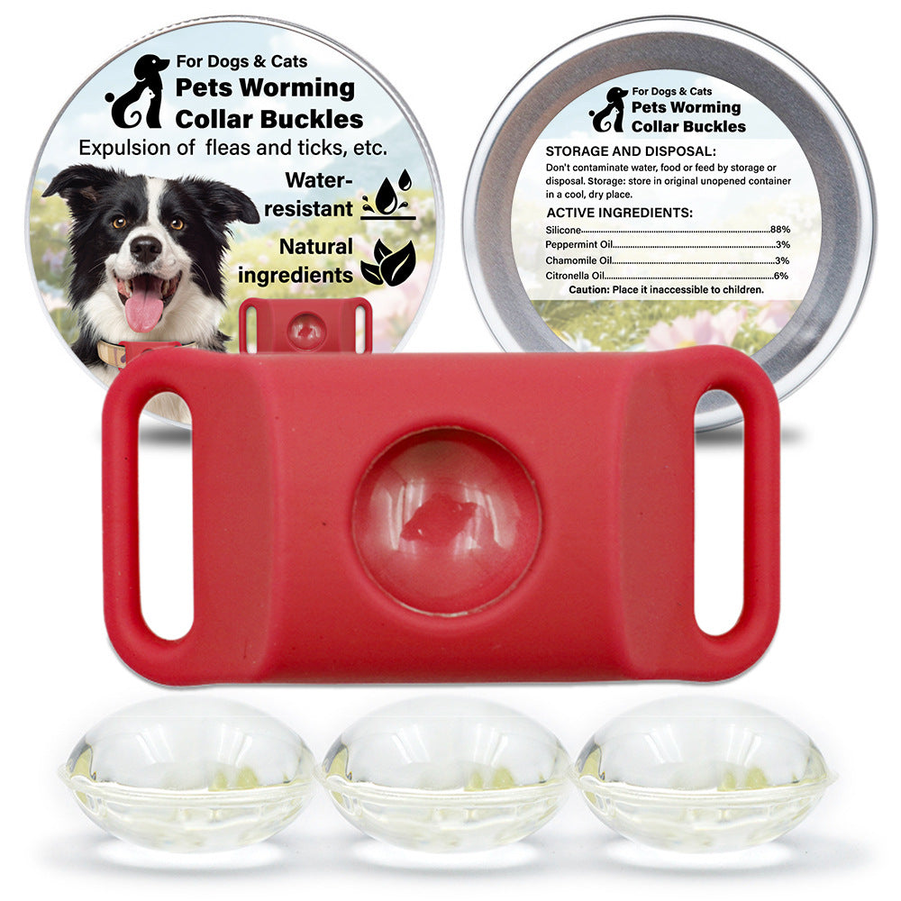 🔥Season Hot Sell! 🐾 Summer Essential Natural Flea & Tick Pendant for Dogs & Cats