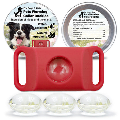 🔥Season Hot Sell! 🐾 Summer Essential Natural Flea & Tick Pendant for Dogs & Cats