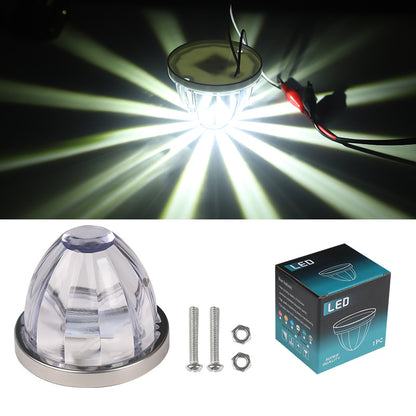 LED Watermelon Light Indicator Side Marker Signal Light Suitable For All Trucks, Trailers, Construction Vehicles, Pickup Trucks, Off-Road Vehicles, Etc.