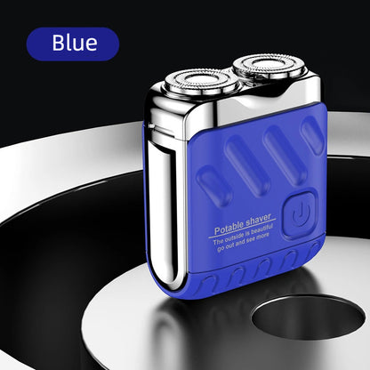 💥Hot Sale🔥Portable Rotary Dual Ring Electric Shaver