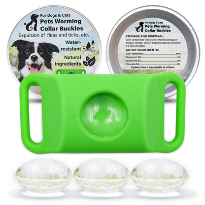 🔥Season Hot Sell! 🐾 Summer Essential Natural Flea & Tick Pendant for Dogs & Cats