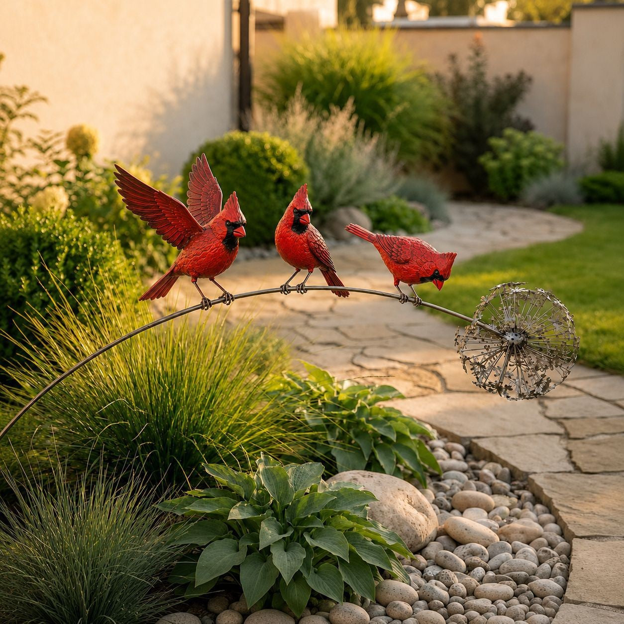 🔥 LAST DAY 50% OFF 🕊️ Garden Birds Memorial Stake – “Loved Ones Are Near”