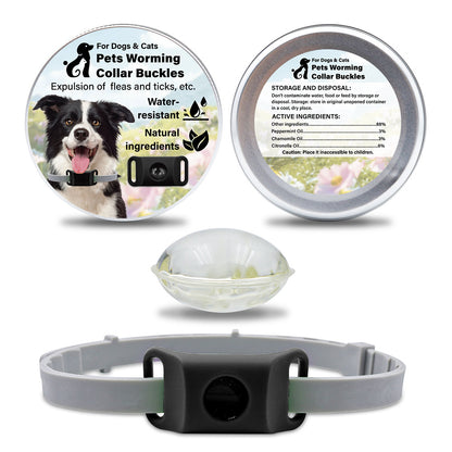 🔥Season Hot Sell! 🐾 Summer Essential Natural Flea & Tick Pendant for Dogs & Cats