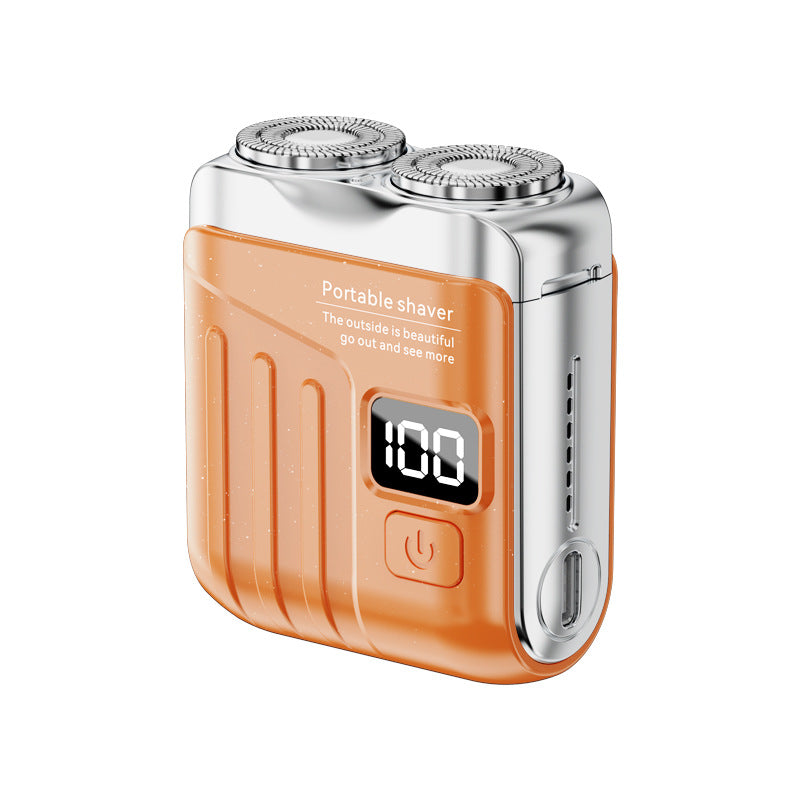 💥Hot Sale🔥Portable Rotary Dual Ring Electric Shaver