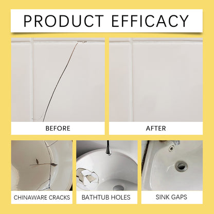 🧱 BUY 2 GET 1 FREE! ✨ Tile & Stone Crack Repair Kit - Professional-Grade Filler for Sealing Gaps, Waterproof & Color-Matching Formula💧