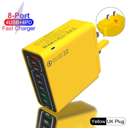 🔥🔥8 in 1 Waterproof Ports USB Fast Charger