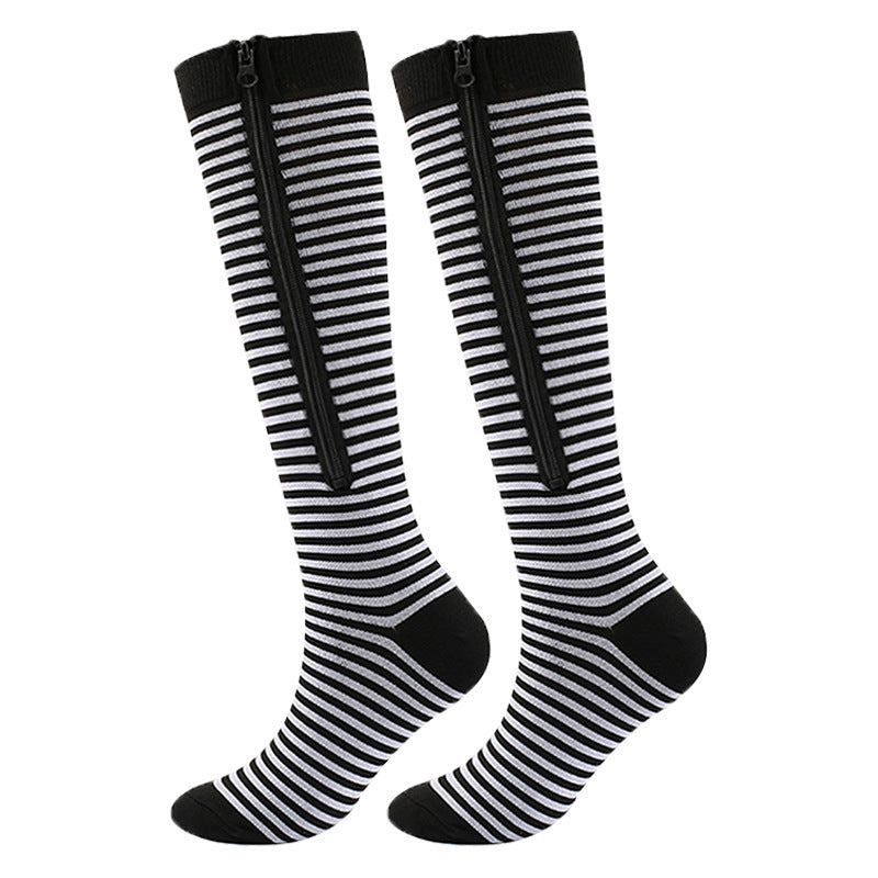 🏃‍♂️ Sports Zipper Socks – Comfort, Support & Easy On/Off