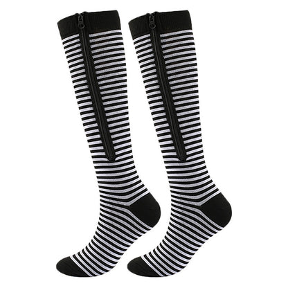 🏃‍♂️ Sports Zipper Socks – Comfort, Support & Easy On/Off