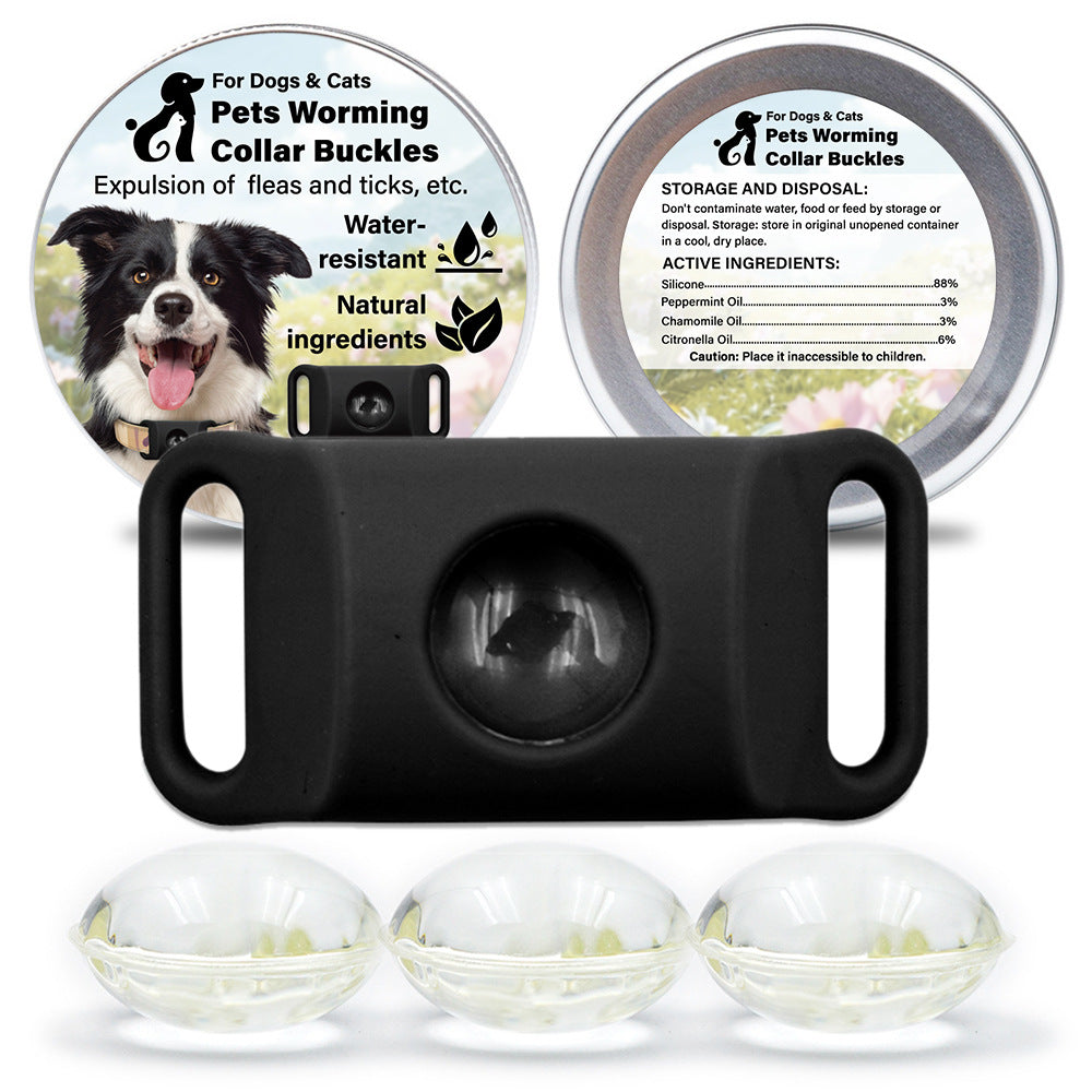 🔥Season Hot Sell! 🐾 Summer Essential Natural Flea & Tick Pendant for Dogs & Cats