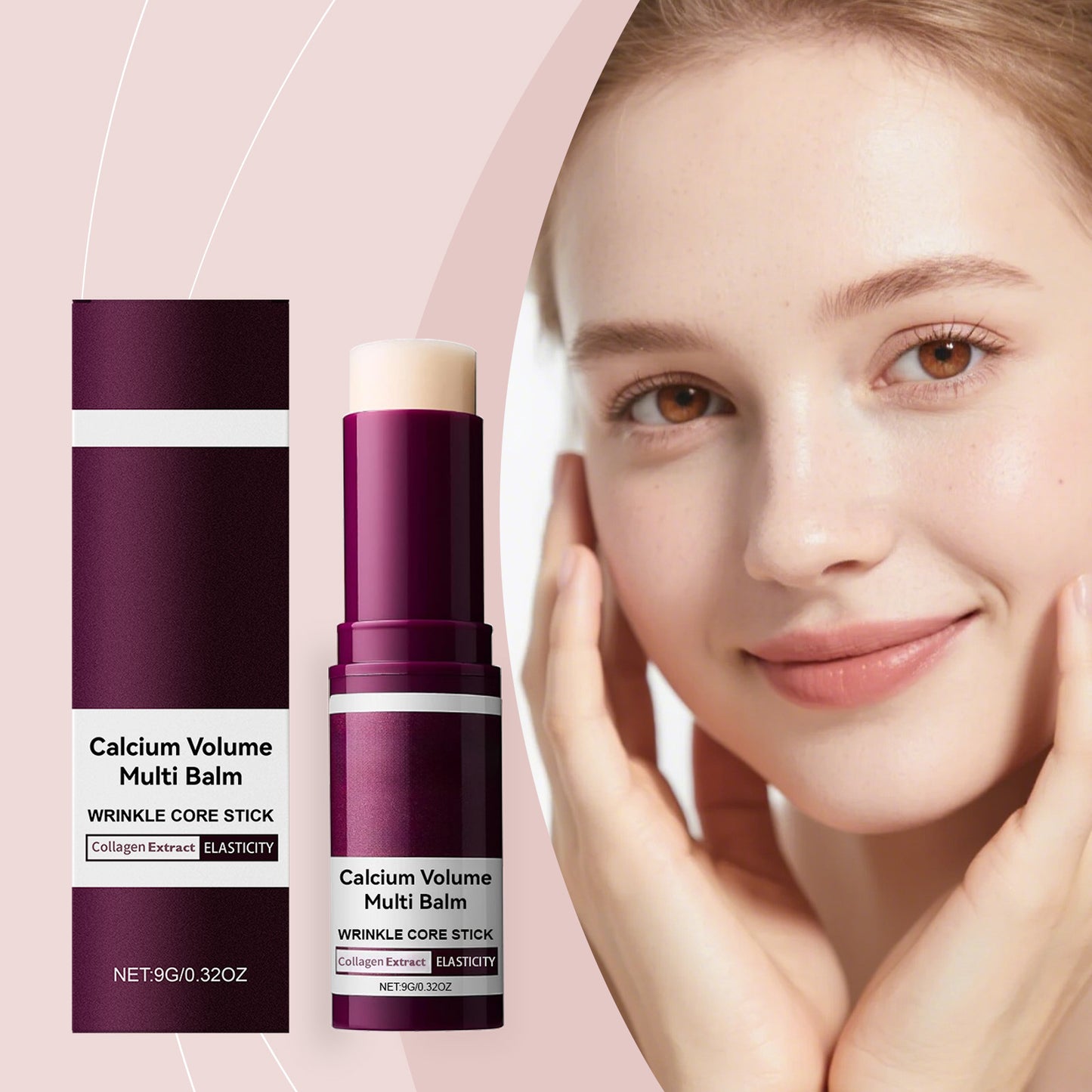 ⏰LAST DAY BUY 3 GET 2 FREE!!💝Calcium Volume Balm💫Anti-Aging & Firming Korean Skincare Stick🔥