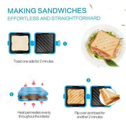 🔥2026 New Arrivals: 50% Off for a Limited Time!🔥Microwave Toaster & Sandwich Maker For Fast Cooking