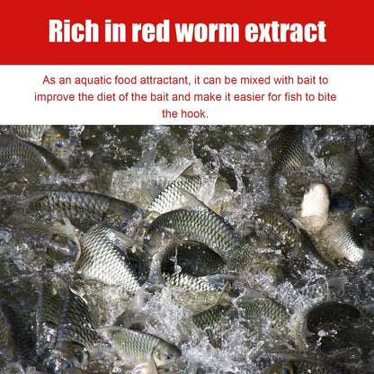 🔥 Angler's Secret 🎣Concentrated Red Worm Fishing Attractant – Draw More Fish, Faster Bites