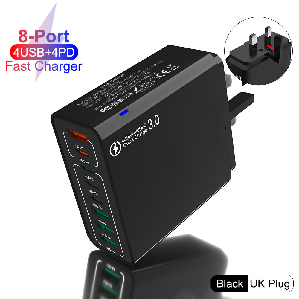 🔥🔥8 in 1 Waterproof Ports USB Fast Charger