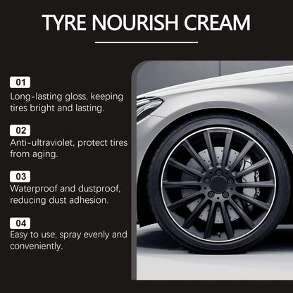 🔥40% OFF NOW!  Tire Refurbish Wax Instant Gloss✨
