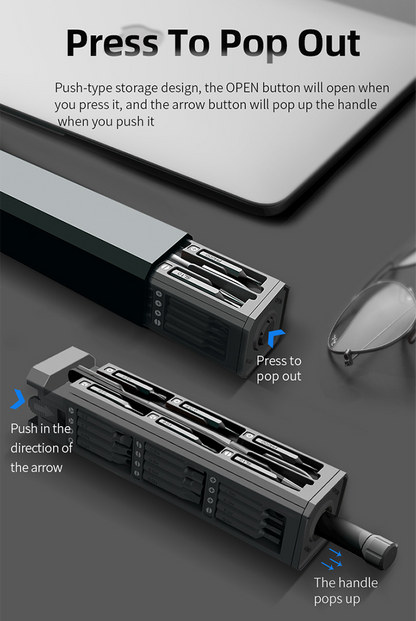 All-in-one precision electric screwdrive