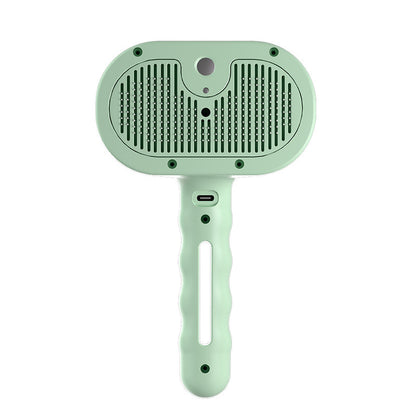 🔥Hot Sale✨Self-Cleaning Spray Pet Brush for Shedding
