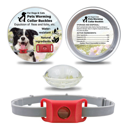 🔥Season Hot Sell! 🐾 Summer Essential Natural Flea & Tick Pendant for Dogs & Cats