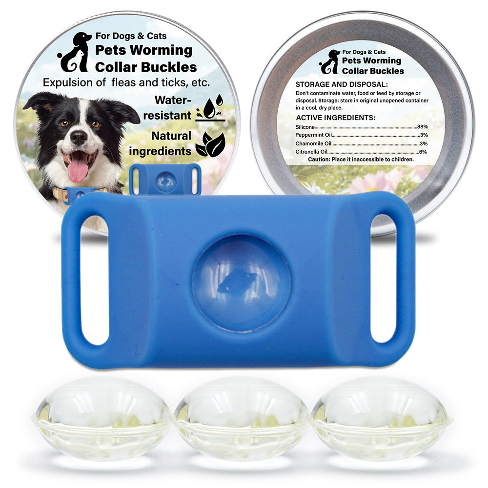 🔥Season Hot Sell! 🐾 Summer Essential Natural Flea & Tick Pendant for Dogs & Cats