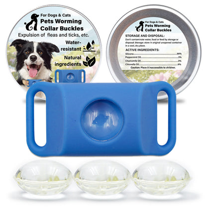 🔥Season Hot Sell! 🐾 Summer Essential Natural Flea & Tick Pendant for Dogs & Cats