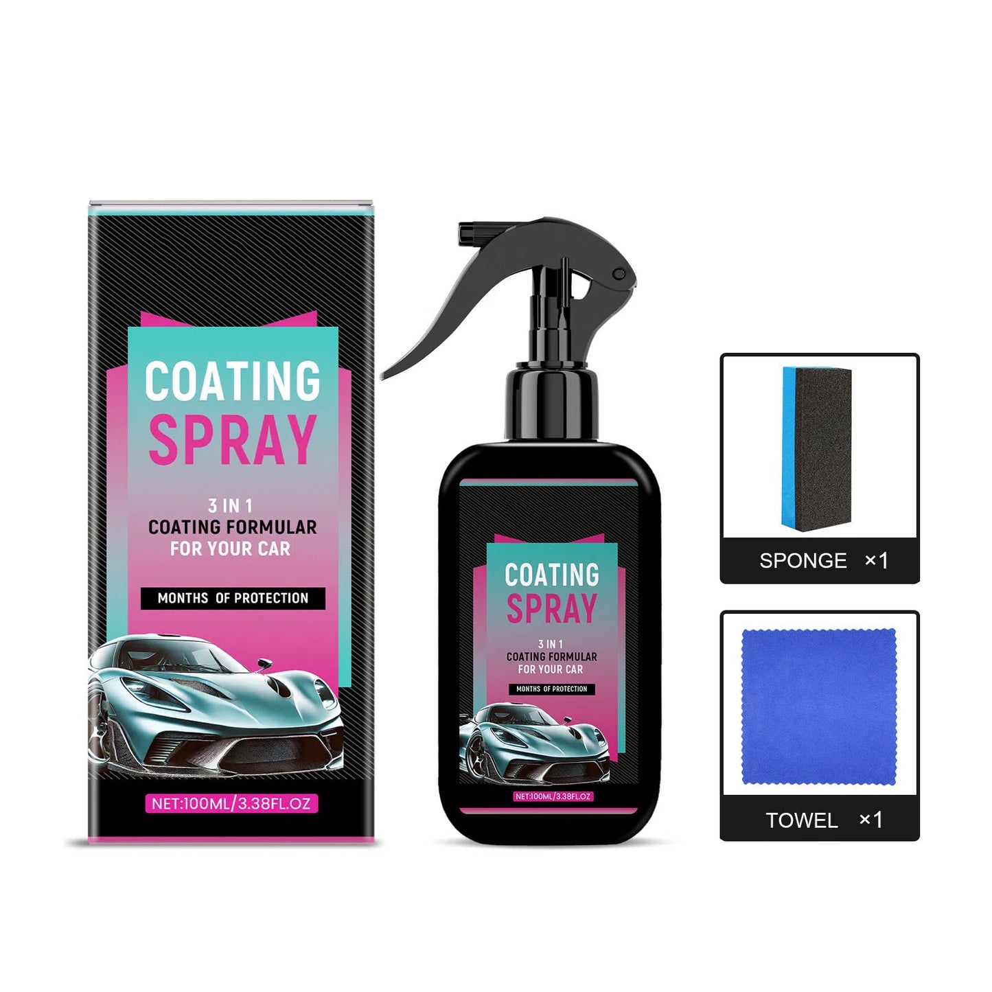 Platinum Car Care Set